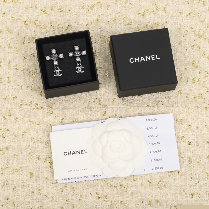 Ch*el earrings